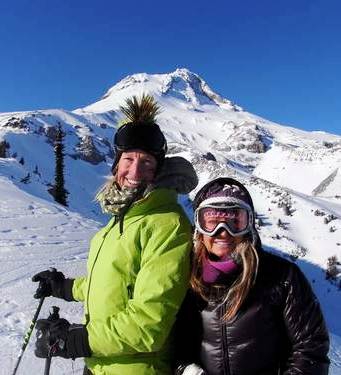 Глен Плейк и Кимберли - идеал горнолыжной семьи (Бэккантри/Фрирайд, glen plake, фрирайд, горные лыжи)