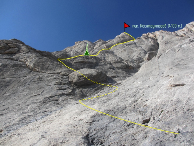 пик Конструкторов (Альпинизм, дорфман, алексей, чух, краснухина, chuh, романов, южная стена, рома, гаджир, дугоба)