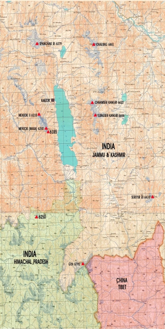Цо-Морири, Западный Тибет и пик 6185. (Альпинизм, турклуб маи, джамму и кашмир)