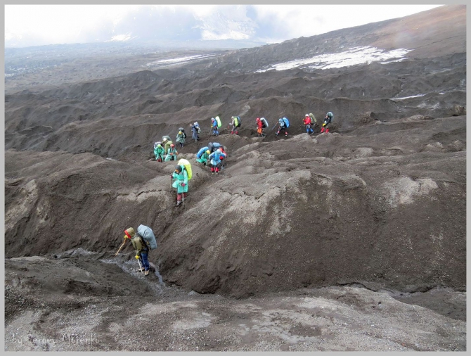 «Транскамчатский Матрас 2013» или «Как Вы яхту назовете…» (Горный туризм, камчатка, ключевская сопка, камень, поход, моренко)