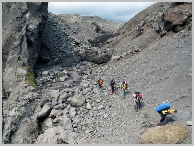«Транскамчатский Матрас 2013» или «Как Вы яхту назовете…» (Горный туризм, камчатка, ключевская сопка, камень, поход, моренко)