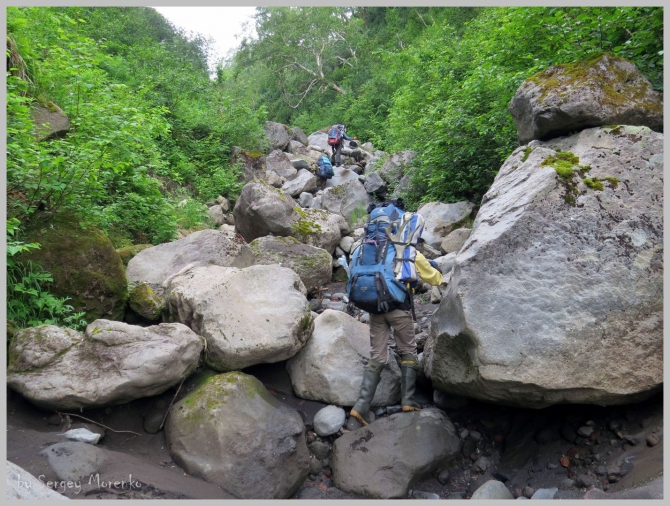 «Транскамчатский Матрас 2013» или «Как Вы яхту назовете…» (Горный туризм, камчатка, ключевская сопка, камень, поход, моренко)