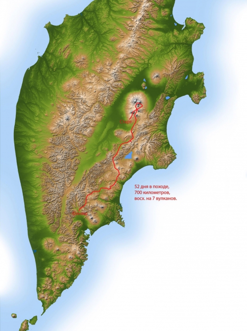 «Транскамчатский Матрас 2013» или «Как Вы яхту назовете…» (Горный туризм, камчатка, ключевская сопка, камень, поход, моренко)