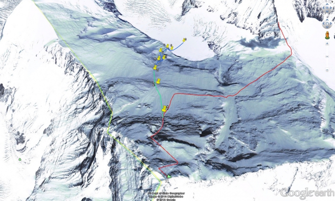 Эверест. Кулуар Хорнбейна. 1963-1986-2002. Ансуэл-Лоретан-Зиффриди. (Альпинизм, кулуар нортона, северная стена)