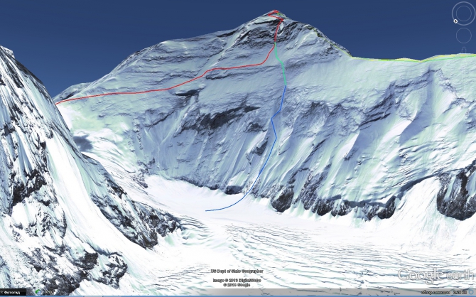 Эверест. Кулуар Хорнбейна. 1963-1986-2002. Ансуэл-Лоретан-Зиффриди. (Альпинизм, кулуар нортона, северная стена)