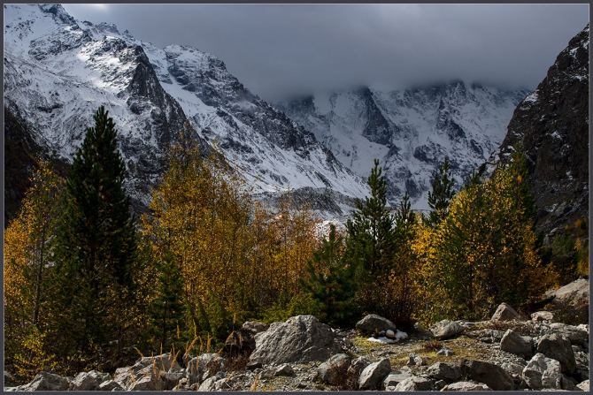 Осень в горах (Горный туризм, кавказ, кбр)
