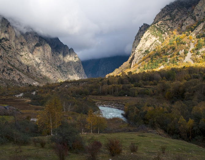 Осень в горах (Горный туризм, кавказ, кбр)