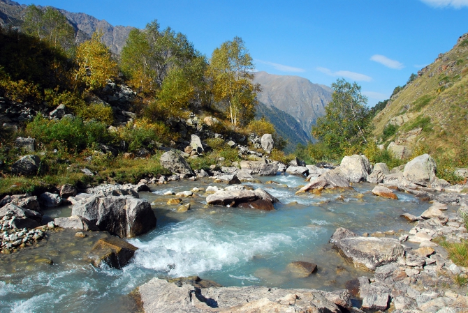 Осень в горах (Горный туризм, кавказ, кбр)