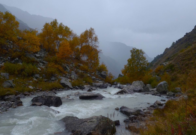 Осень в горах (Горный туризм, кавказ, кбр)