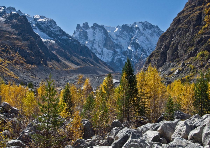 Осень в горах (Горный туризм, кавказ, кбр)