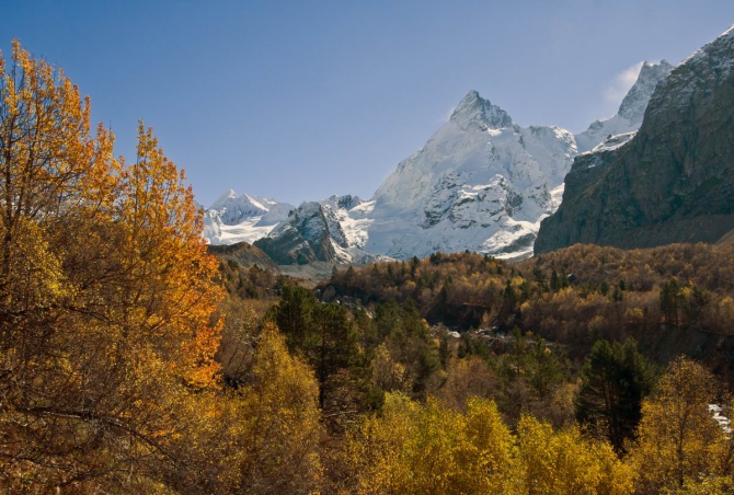 Осень в горах (Горный туризм, кавказ, кбр)