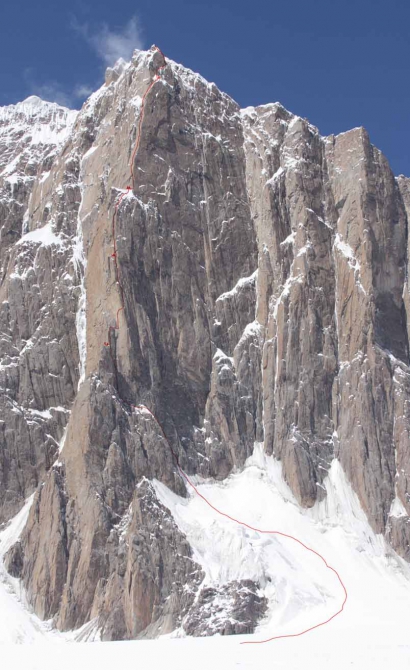 Южное ребро Кызыл-Аскер (Альпинизм, горы, экспедиции, китай, первопроход, шон виллануэва, кызыл-аксер)
