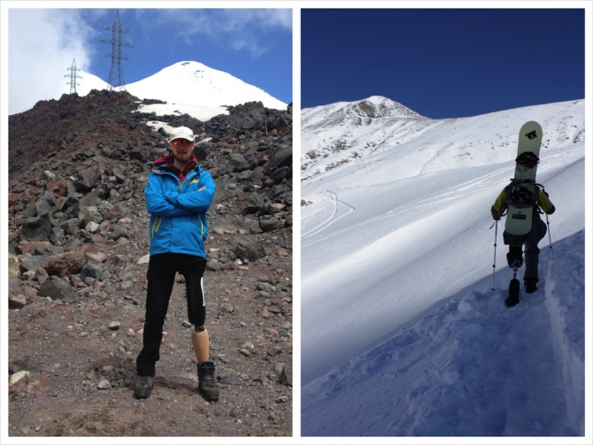 Iron leg - Продолжение! (Бэккантри/Фрирайд, сноуборд, парасноубординг, бордеркросс, вейк, сноукайтинг, травмы, инвалиды, паралимпийские игры, пар-олимпийские игры, пар-экстрим, протезирование, адаптация, протезы, эльбрус)