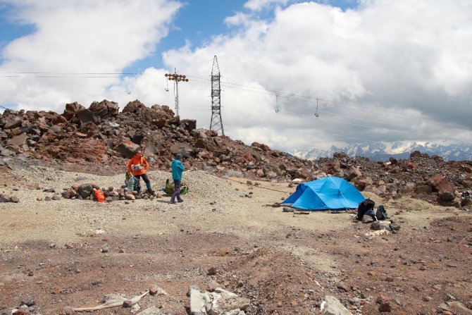 Фотоотчёт о походе по Кавказу, с восхождением на Эльбрус (Альпинизм, горный поход, июль 2013)