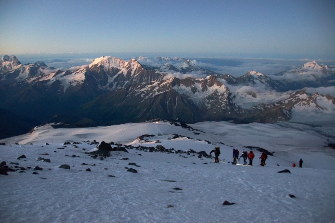 Фотоотчёт о походе по Кавказу, с восхождением на Эльбрус (Альпинизм, горный поход, июль 2013)