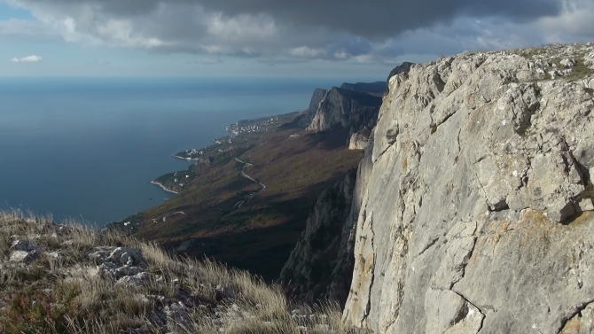 Крым. Массив Черепаха. Первопроход 5А (Альпинизм, альпинизм, шелхаков)