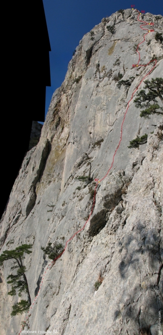 Новый маршрут на г. Малый Кильсе – «Ирония судьбы» 5А (Альпинизм, крым, первопроход, описание)