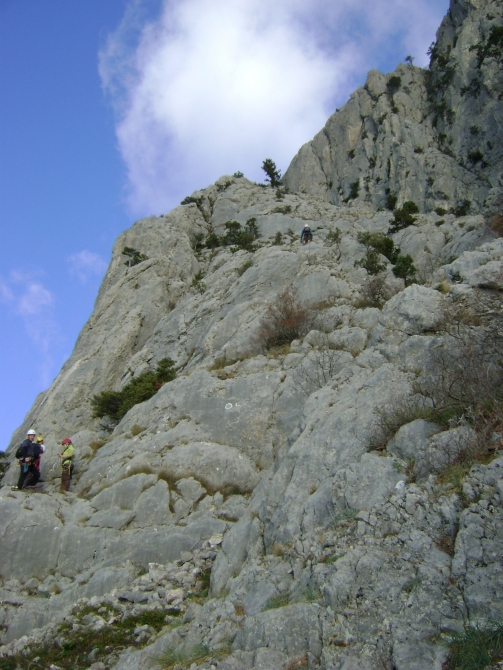 На Крымских скалах появилась еще одна единичка – "АССА" (Альпинизм, альпинизм в крыму, маршрут асса, мердвен-каясы, новый маршрут, описание маршрута, первопроход)