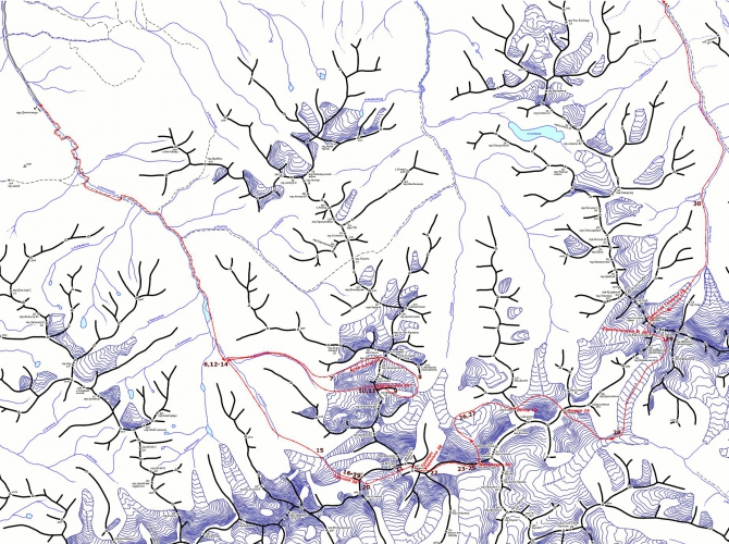 СТО И ОДНА ВЕРЕВКА. Горный поход 6 к. с. по Терскею 6-31 августа 2013 г. (Горный туризм, турклуб нгу, терскей, каракол, киргизия, новосибирск, горный туризм)