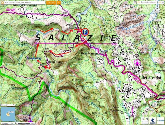 Три недели реюньонинга (продолжение, Путешествия, каньонинг)