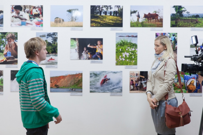 Состоялось открытие Выставочного проекта «RideThePlanet-2013» (сноуборд, фото, хибины, горные лыжи, видео, путешествия, каякинг, приэльбрусье, фрирайд, чегет, кавказ, сванетия, грузия, уганда, белый нил)