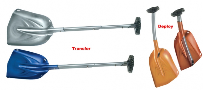 Лавинная лопата Pieps Racer + обзор других производителей (Бэккантри/Фрирайд, спасработы, лавина)