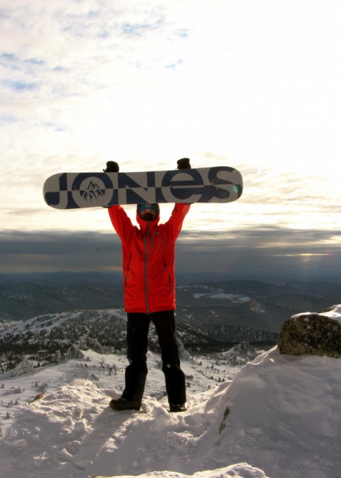 Split day in Gesh (Горные лыжи/Сноуборд, splitboard, сплитборд, jones, jonessnowboards, solution, skitour, terentyev, buff, xcamp, sheregesh, karakoram, sparkrnd, g3, freeride, backcountry, tnf, thenorthface)