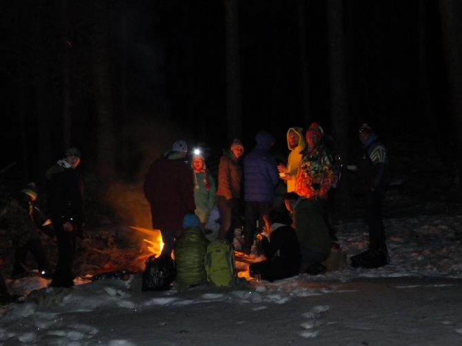 Новогодний экстрим в Чегетском лесу(в продолжение поздравлялки, Горные лыжи/Сноуборд, приэльбрусье, терскльско-чегетский лес)