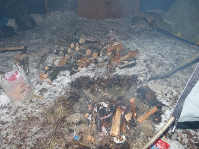 Новый год на Волчихе (новички, ФАСО, Альпинизм, альпинисты, праздник)