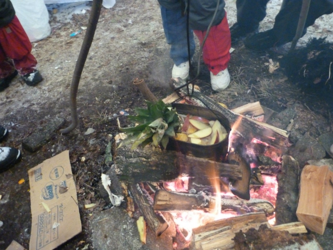 Новый год на Волчихе (новички, ФАСО, Альпинизм, альпинисты, праздник)