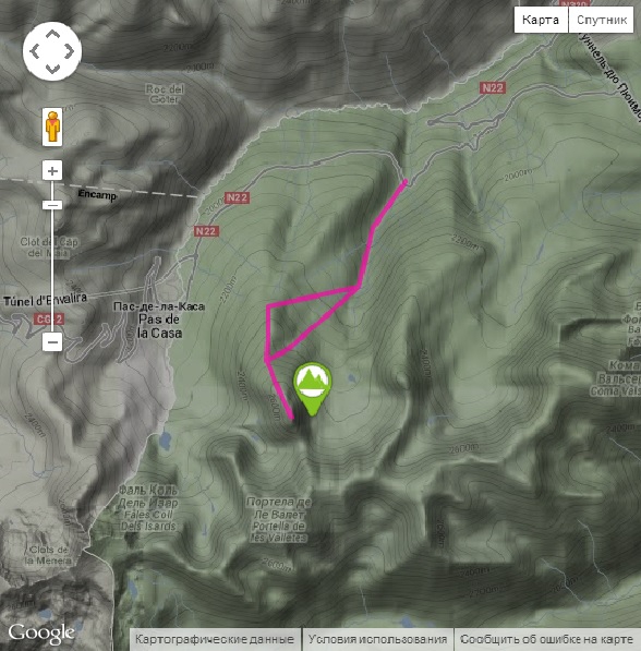 Ски-тур в Пиренеях. Район АНДОРРА – КАРЛИТ – ПУЧСЕРДА (маршруты, описания, испания, пиренеи)