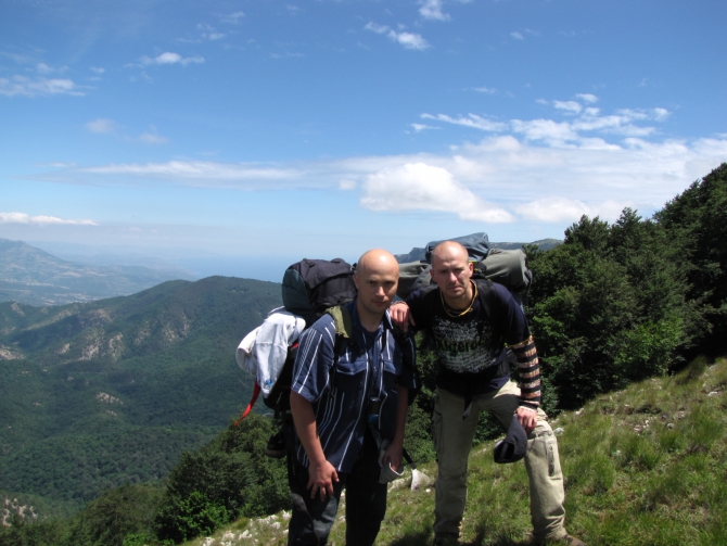 Крым 2010. Ангарский перевал - Алупка. (Горный туризм, горный туризм)