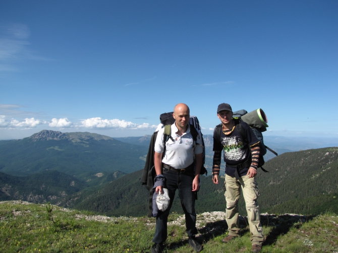Крым 2010. Ангарский перевал - Алупка. (Горный туризм, горный туризм)