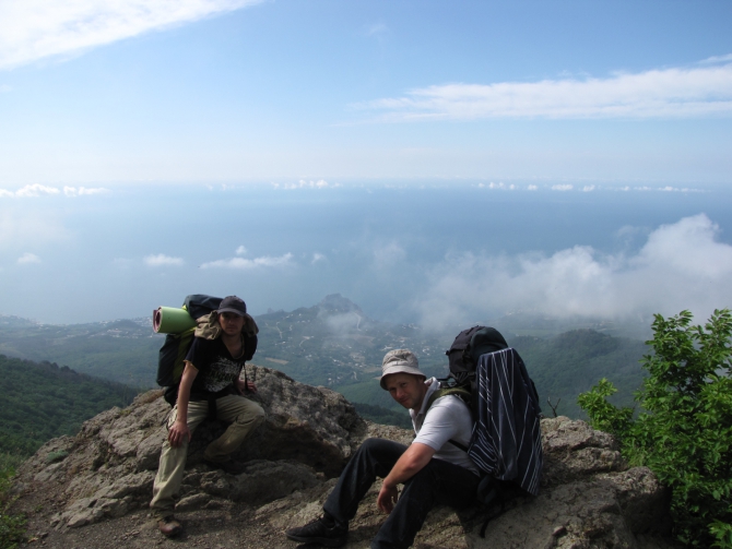 Крым 2010. Ангарский перевал - Алупка. (Горный туризм, горный туризм)