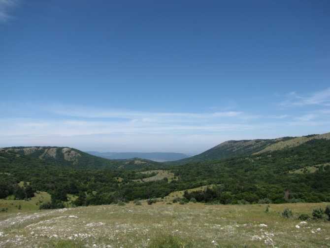 Крым 2011. Байдарская долина - с. Виноградное (возле Алушты, Горный туризм, горный туризм)