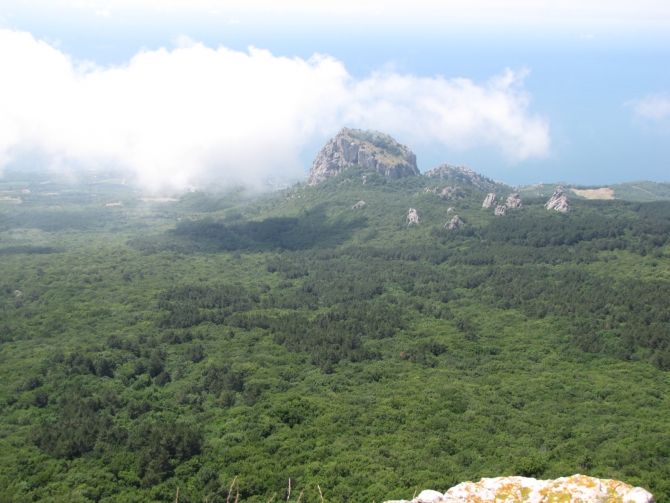 Крым 2011. Байдарская долина - с. Виноградное (возле Алушты, Горный туризм, горный туризм)
