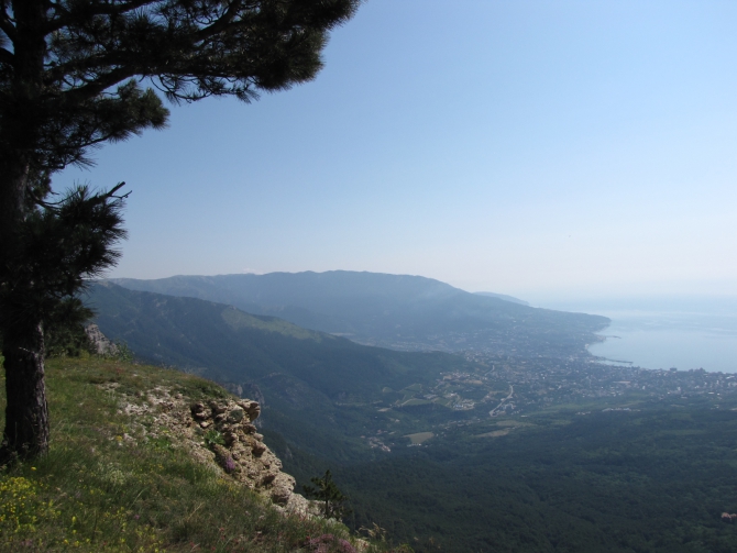 Крым 2011. Байдарская долина - с. Виноградное (возле Алушты, Горный туризм, горный туризм)