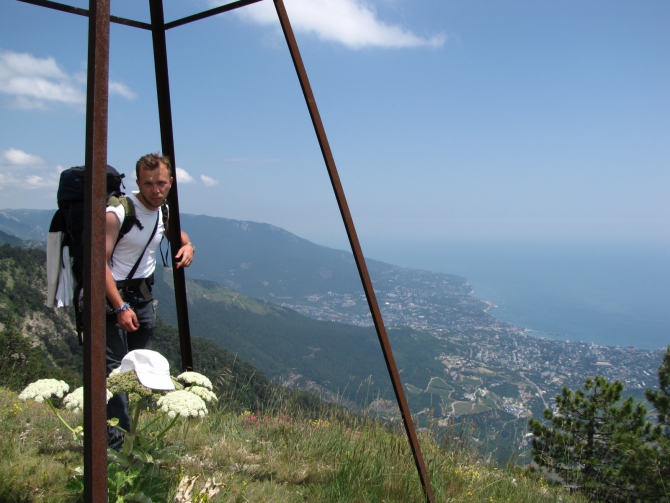 Крым 2011. Байдарская долина - с. Виноградное (возле Алушты, Горный туризм, горный туризм)