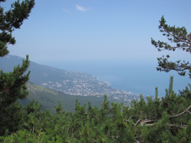 Крым 2011. Байдарская долина - с. Виноградное (возле Алушты, Горный туризм, горный туризм)