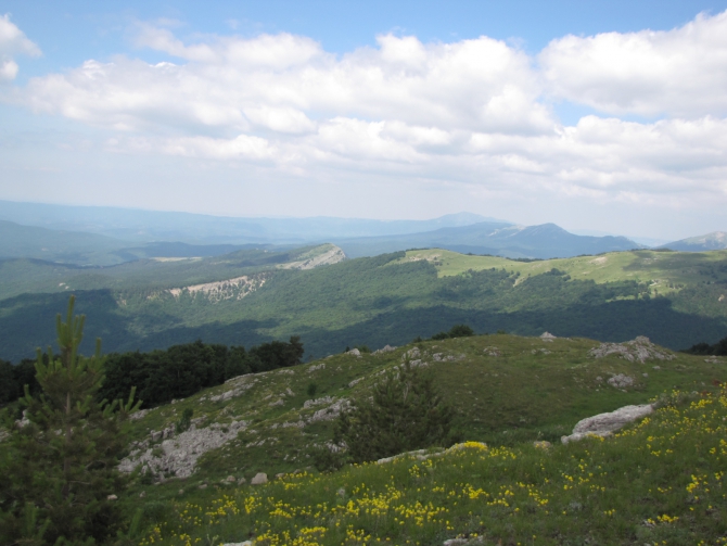 Крым 2011. Байдарская долина - с. Виноградное (возле Алушты, Горный туризм, горный туризм)