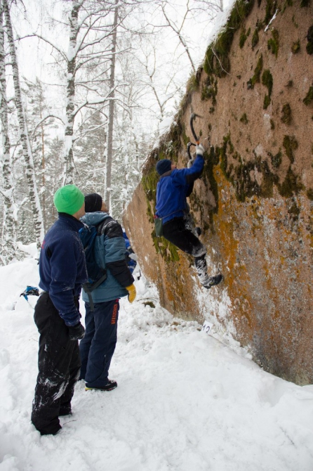 Рождество'14: Столбы и кошки-трикони (Альпинизм, красноярск, альпинизм, буолдеринг, бег, драйтулинг, фестиваль)