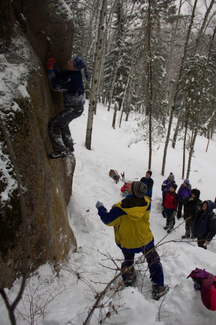Рождество'14: Столбы и кошки-трикони (Альпинизм, красноярск, альпинизм, буолдеринг, бег, драйтулинг, фестиваль)