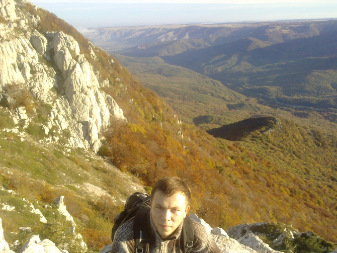 Крым. Вариант похода выходного дня дня. (Горный туризм, горный туризм)