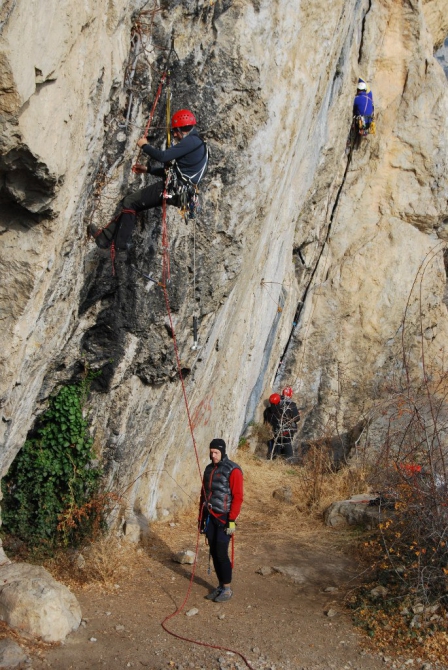 Рождественские каникулы в Горной школе. Итоги. (Альпинизм, альпинизм, скалолазание, ледолазание, драйтулинг, горная школа "категория трудности" им.ставницера, ситник михаил)