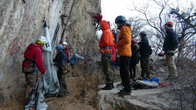 Рождественские каникулы в Горной школе. Итоги. (Альпинизм, альпинизм, скалолазание, ледолазание, драйтулинг, горная школа "категория трудности" им.ставницера, ситник михаил)