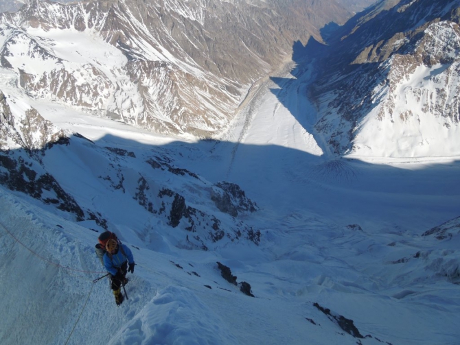 Оконченный траверс (Альпинизм, кузенков, кондрашкин, коваль, питер, тотмянин, безенгийская стена, безенги, зима)