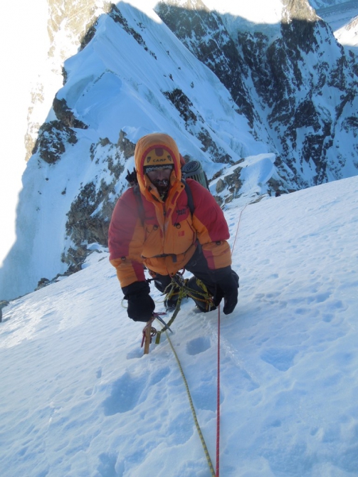 Оконченный траверс (Альпинизм, кузенков, кондрашкин, коваль, питер, тотмянин, безенгийская стена, безенги, зима)