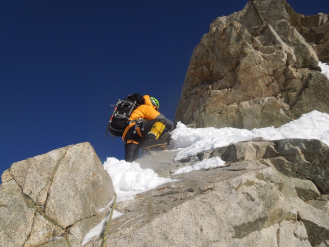 Оконченный траверс (Альпинизм, кузенков, кондрашкин, коваль, питер, тотмянин, безенгийская стена, безенги, зима)
