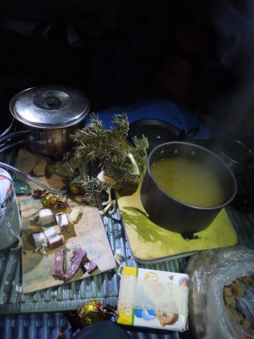 Оконченный траверс (Альпинизм, кузенков, кондрашкин, коваль, питер, тотмянин, безенгийская стена, безенги, зима)