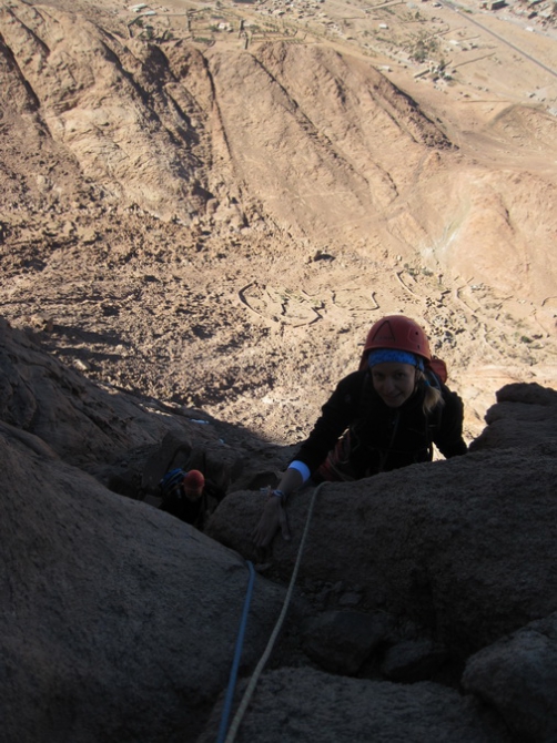 Восхождение на египитскую Сафсафу по «мягким камням» (Альпинизм, сафсафа, египет)